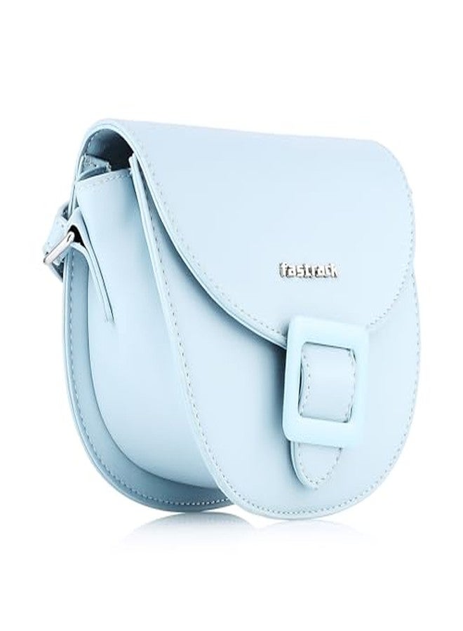 Fastrack Blue Structured Sling Bag - Image 2